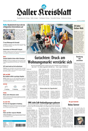 Cover of NW - Haller Kreisblatt