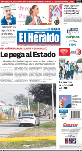 Cover of El Heraldo de Leon