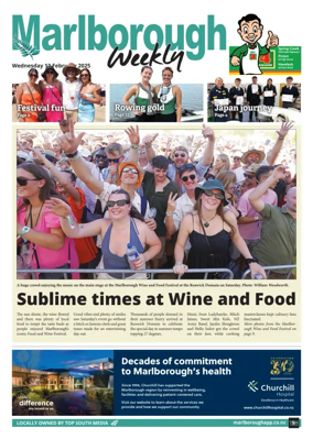 Cover of Marlborough Weekly