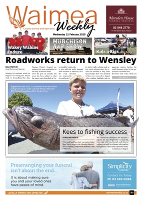 Cover of Waimea Weekly