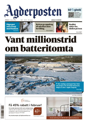 Cover of Agderposten