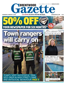 Cover of Brentwood Gazette