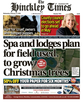 Cover of Hinckley Times