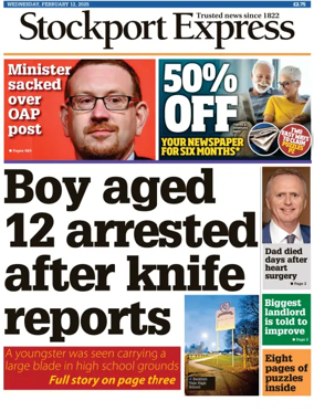 Cover of Stockport Express