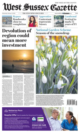 Cover of West Sussex Gazette
