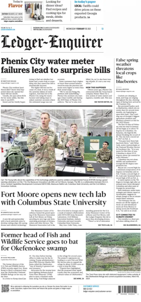 Cover of Ledger-Enquirer