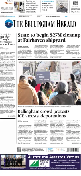 Cover of The Bellingham Herald
