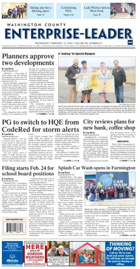 Cover of Washington County Enterprise-Leader