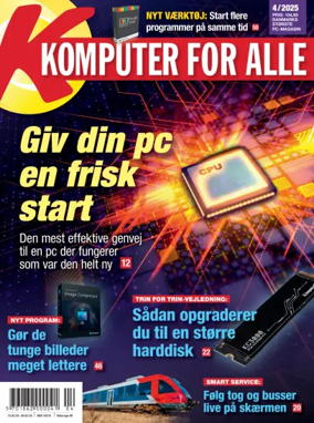 Cover of Komputer For Alle (Denmark)