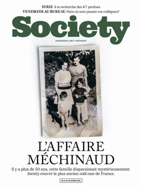 Cover of Society (France)