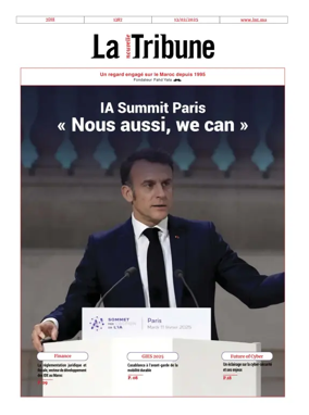 Cover of La Nouvelle Tribune