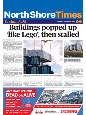 Cover of North Shore Times