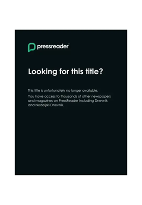 Cover of Slovenske Novice