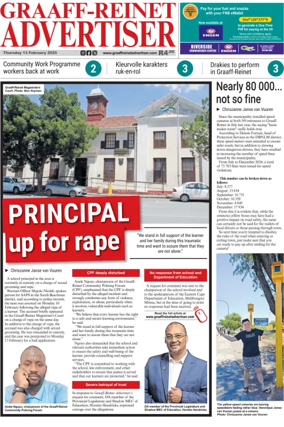 Cover of Graaff-Reinet Advertiser