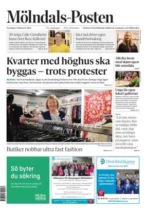 Cover of Mölndals-Posten
