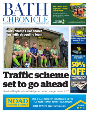 Cover of Bath Chronicle
