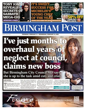 Cover of Birmingham Post