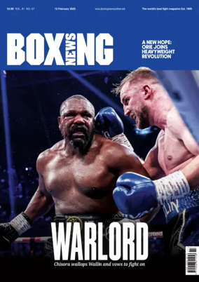 Cover of Boxing News