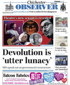 Cover of Chichester Observer