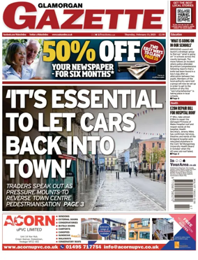 Cover of Glamorgan Gazette