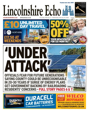 Cover of Lincolnshire Echo