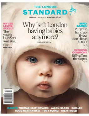 Cover of London Evening Standard (West End Final A)