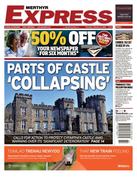 Cover of Merthyr Express