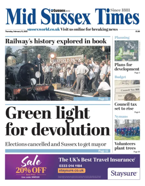 Cover of Mid Sussex Times