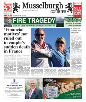 Cover of Musselburgh Courier