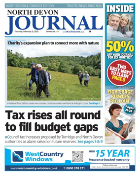 Cover of North Devon Journal