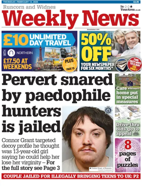 Cover of Runcorn & Widnes Weekly News