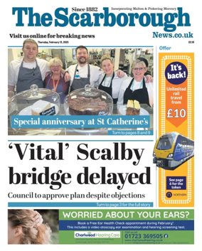 Cover of The Scarborough Evening News