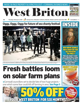 Cover of West Briton (Truro and Mid Cornwall)