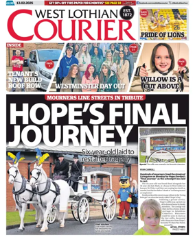 Cover of West Lothian Courier