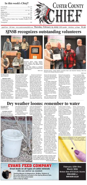 Cover of Custer County Chief