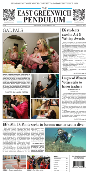 Cover of East Greenwich Pendulum