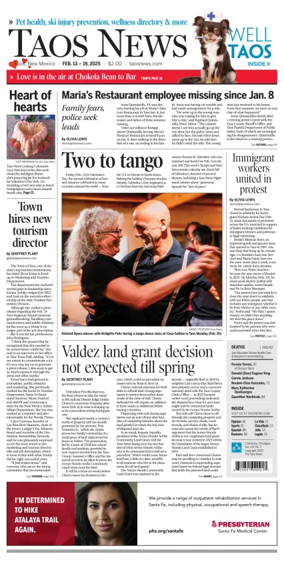 Cover of The Taos News