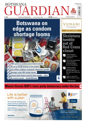 Cover of Botswana Guardian