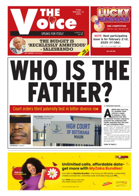 Cover of The Voice (Botswana)