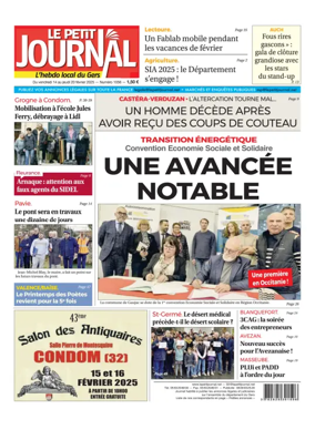 Cover of Le Petit Journal - L'hebdo local du Gers