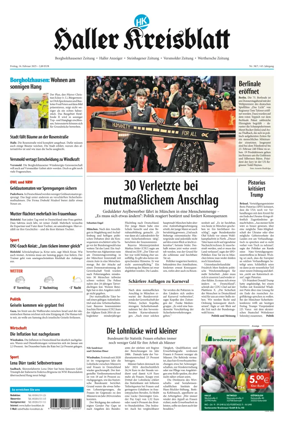 Cover of NW - Haller Kreisblatt