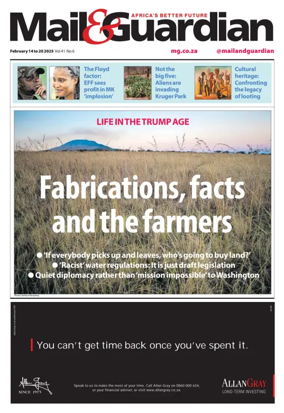 Cover of Mail & Guardian