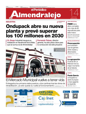 Cover of El Periódico de Almendralejo