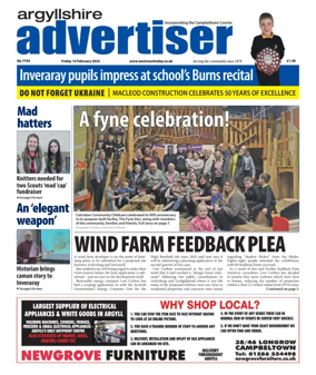 Cover of Argyllshire Advertiser