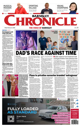 Cover of Barnsley Chronicle