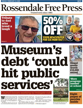 Cover of Rossendale Free Press