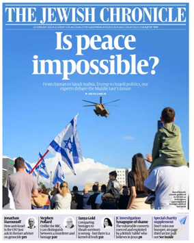 Cover of The Jewish Chronicle