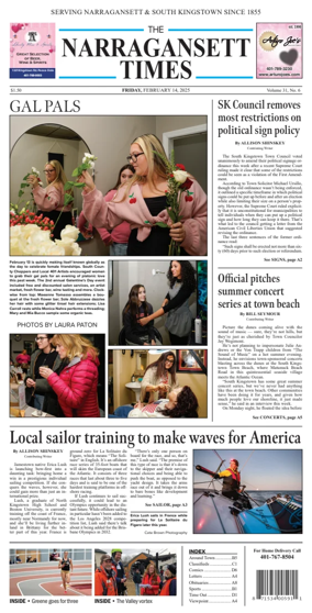 Cover of Narragansett Times