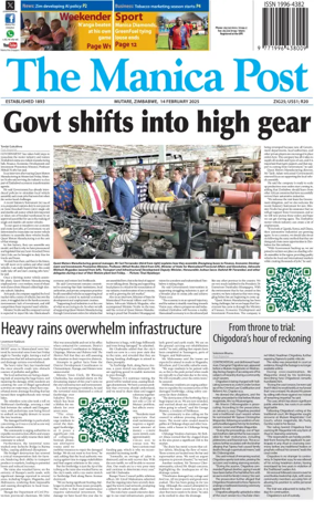 Cover of The Manica Post