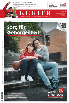 Cover of Kurier (Samstag)